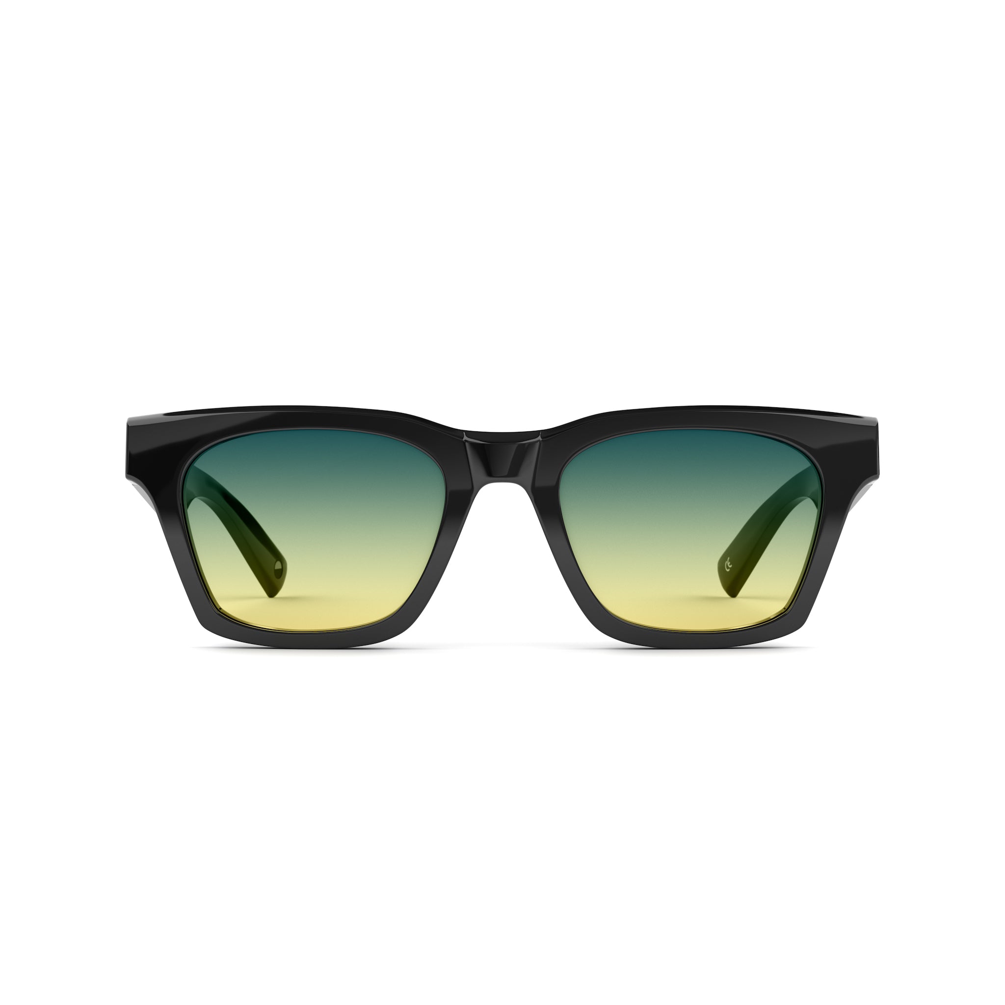 Tens Casey Tropic High / Polished Black Sunglasses 1