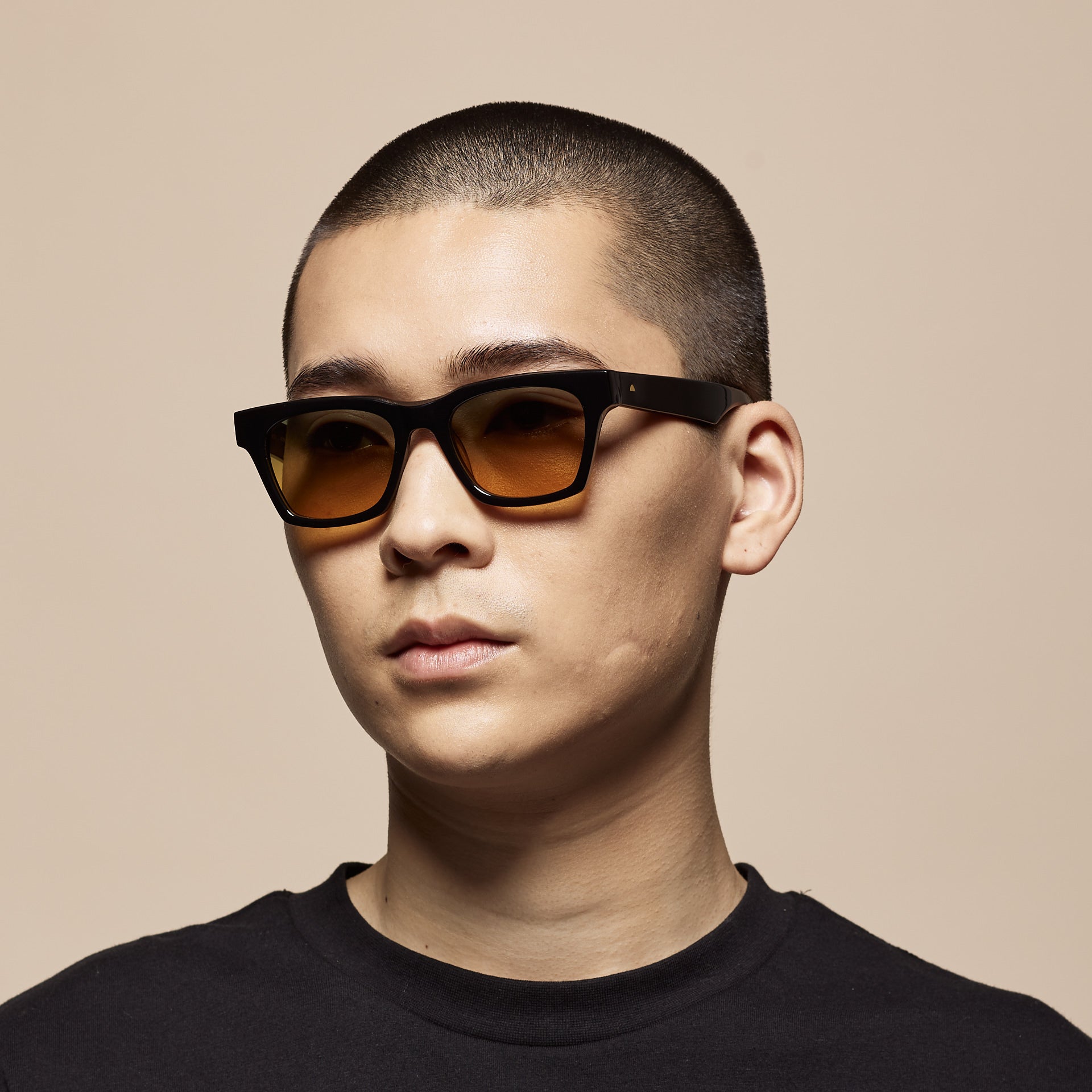 Tens Casey Tropic High / Polished Black Sunglasses 4