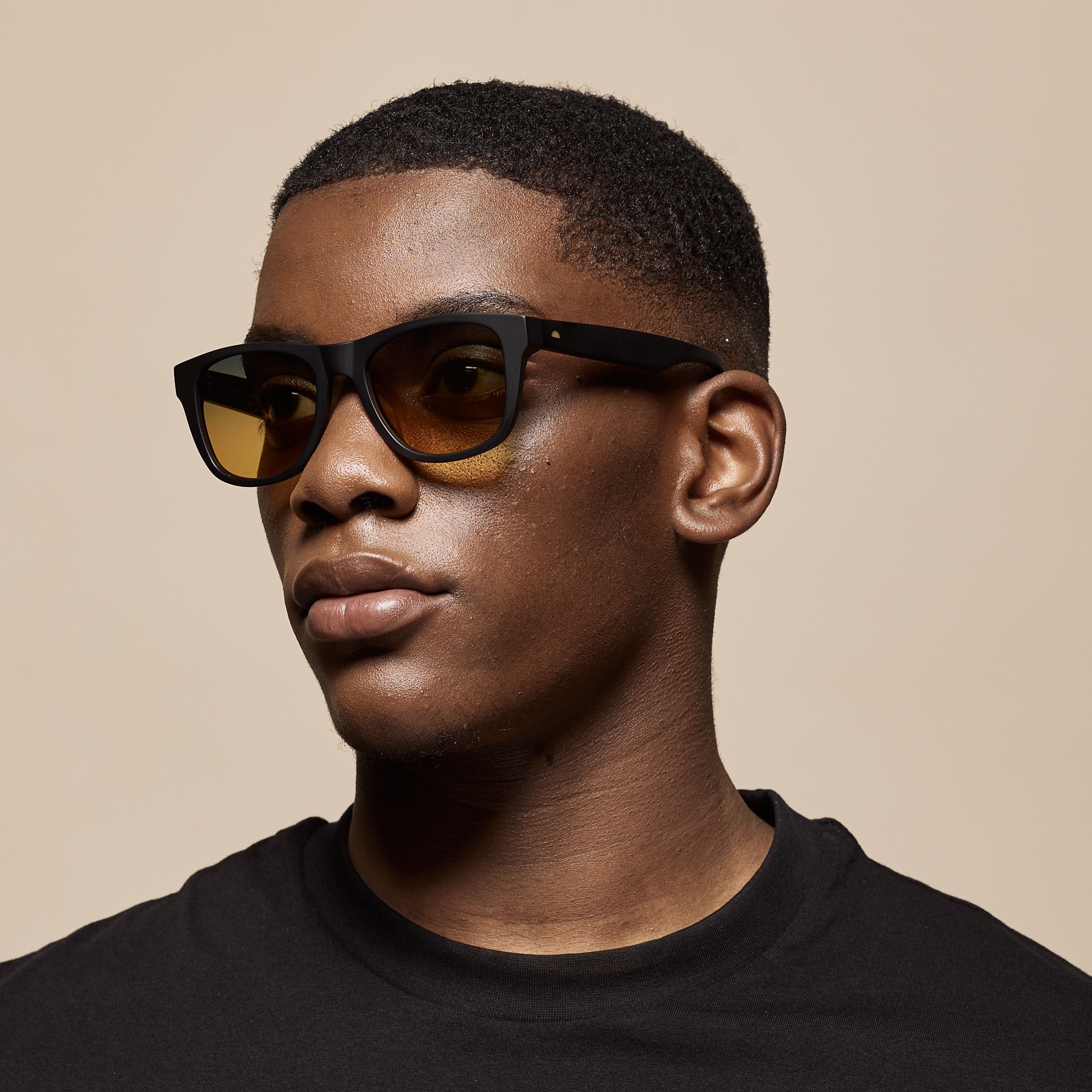 Tens Classic Tropic High / Matte Black Sunglasses 4
