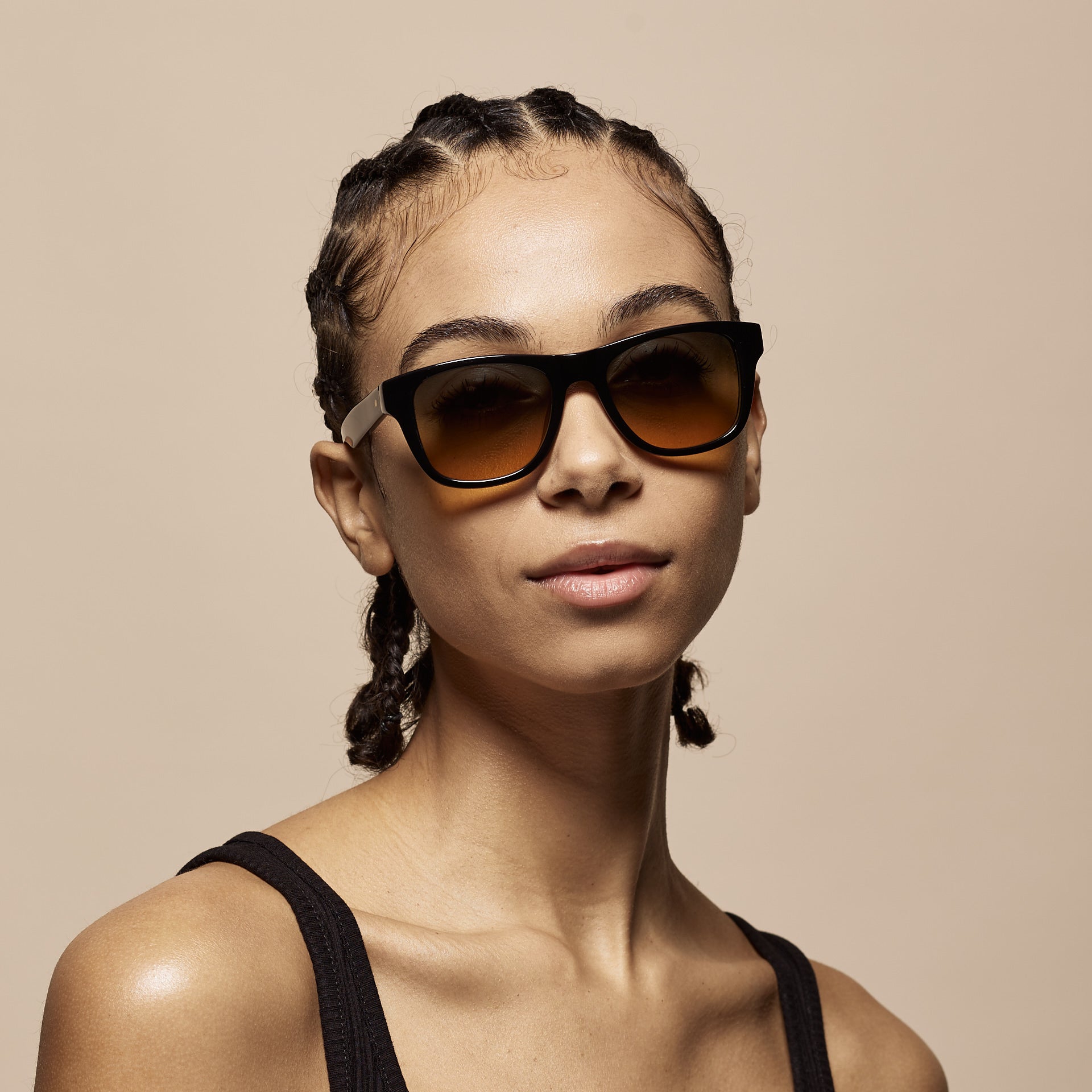 Tens Classic Compact Tropic High / Polished Black Sunglasses 4