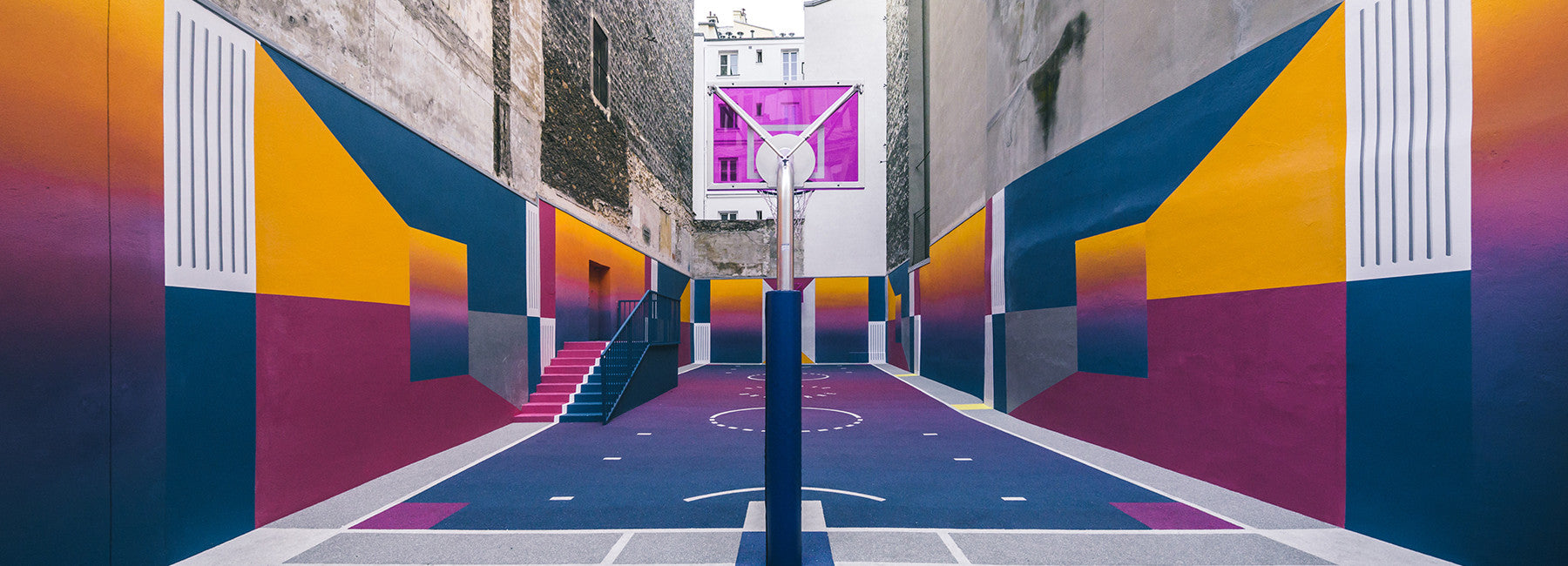 Paris' Pigalle Basketball Court
