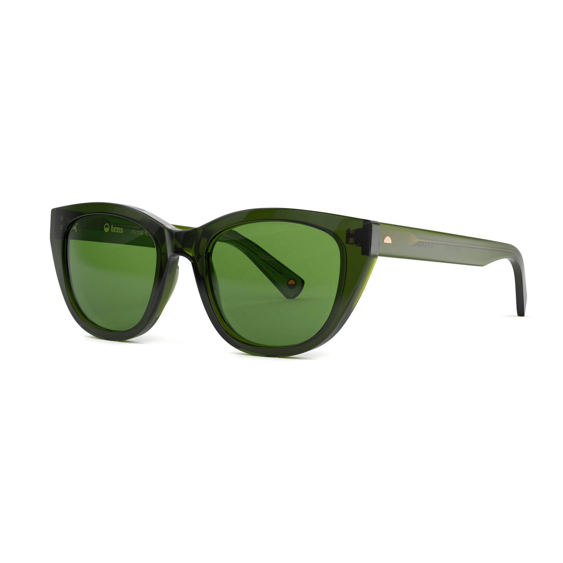 Tens Brooke Evergreen / Fern Sunglasses 4