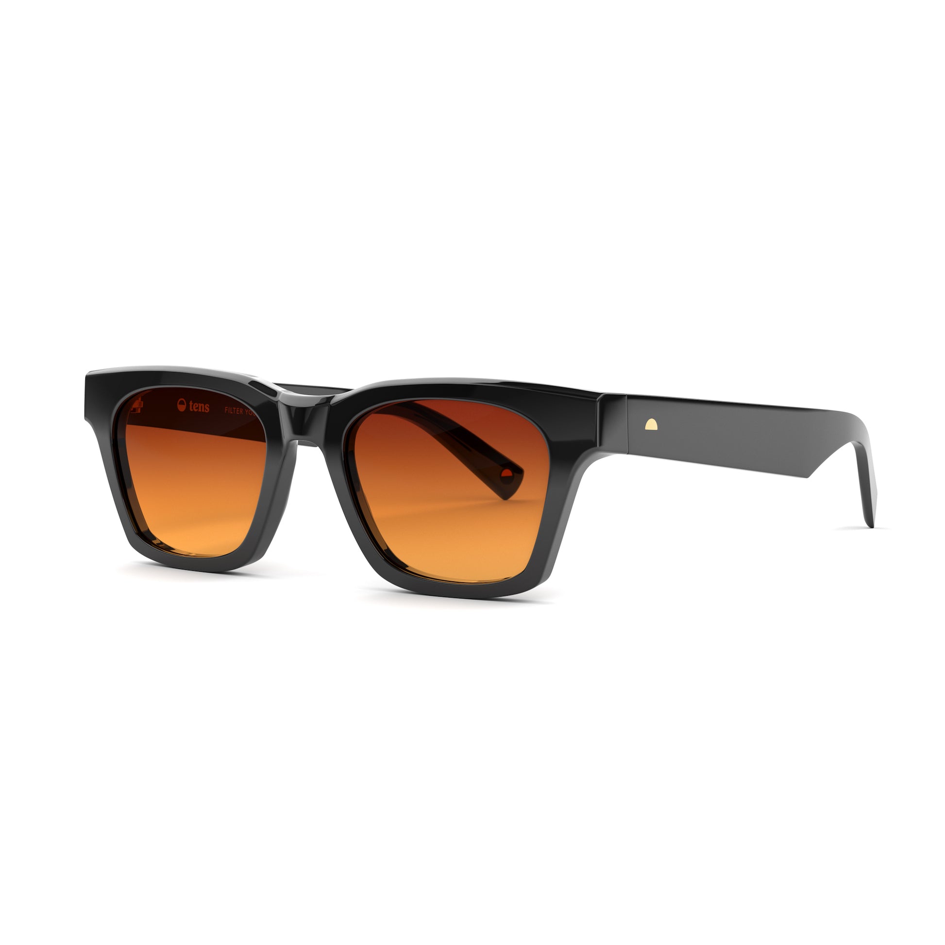 Tens Casey Original / Polished Black Sunglasses 2