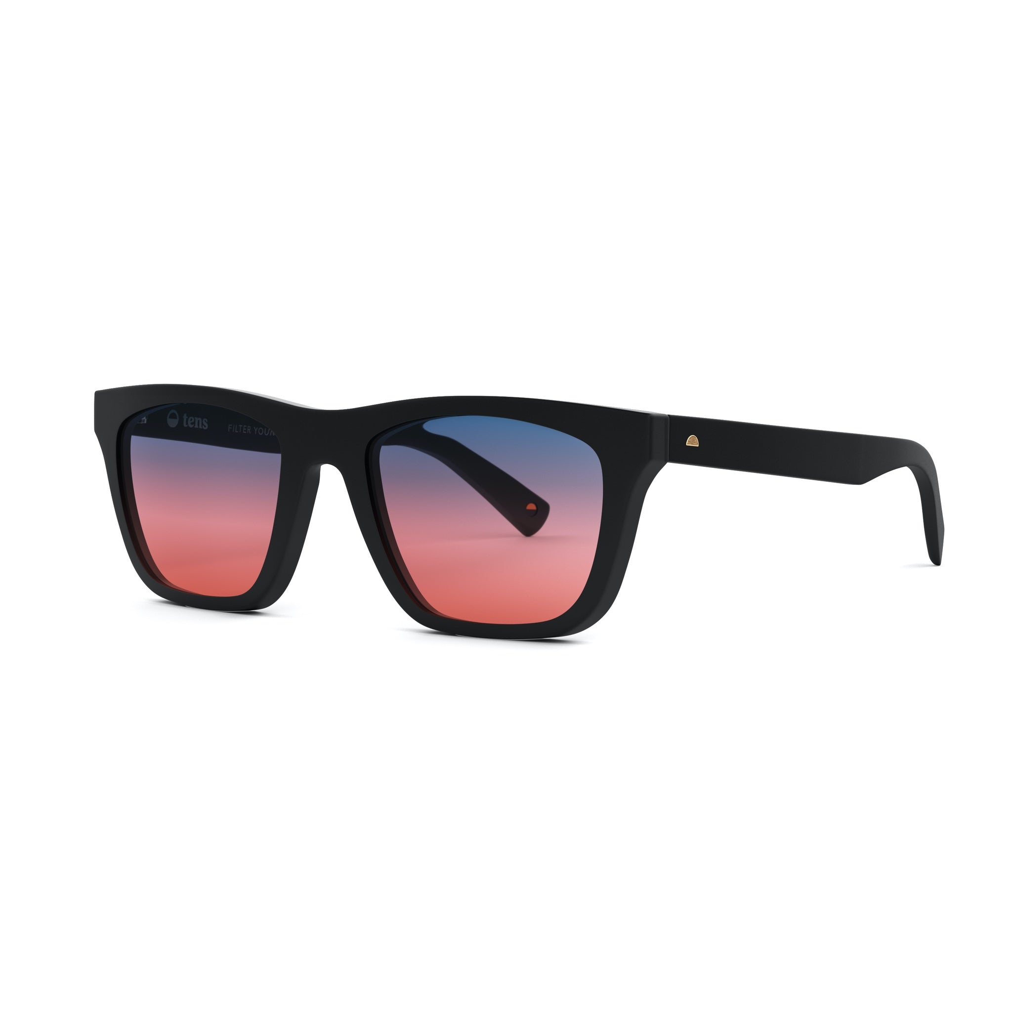 Tens Flint Boulevard / Matte Black Sunglasses 2