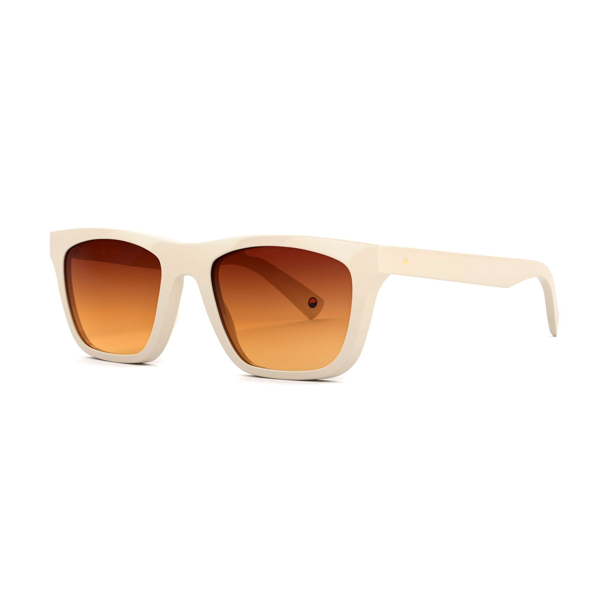 Tens Flint Original / Polished Ivory Sunglasses 2