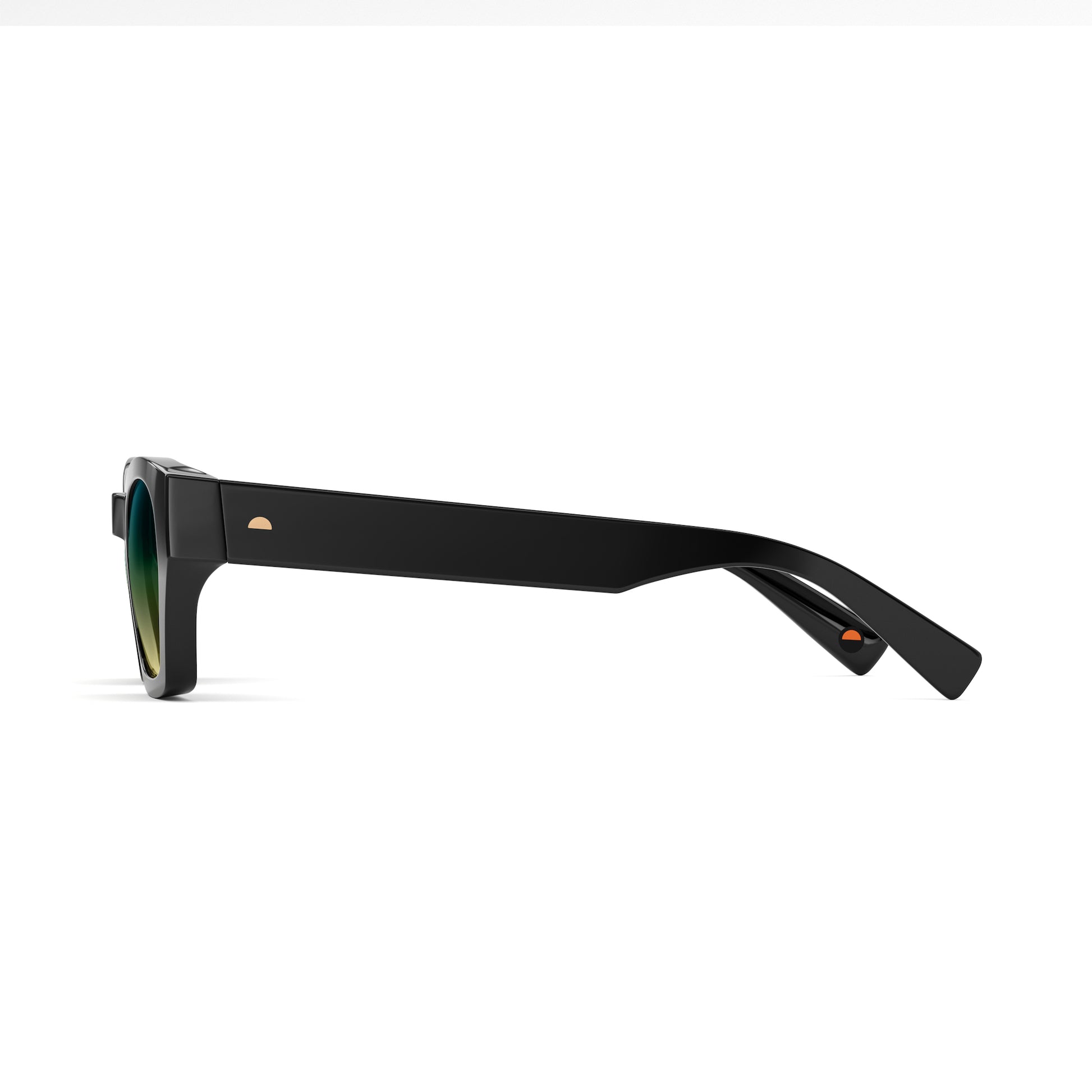 Tens Frankie Tropic High / Polished Black Sunglasses 3
