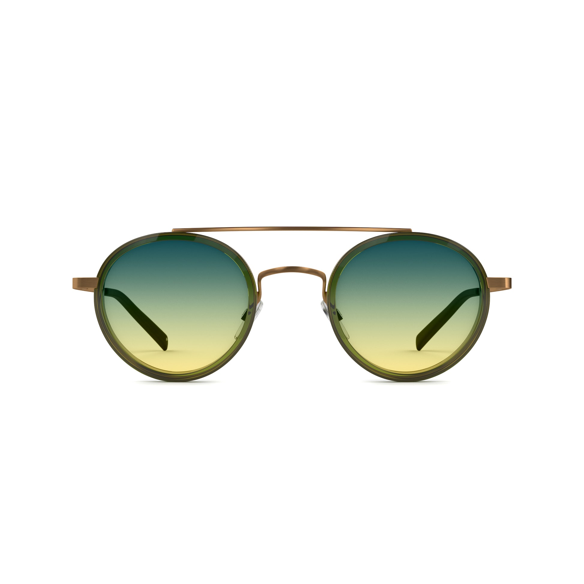 Tens Hoxton Tropic High / Fern Gold Sunglasses 1