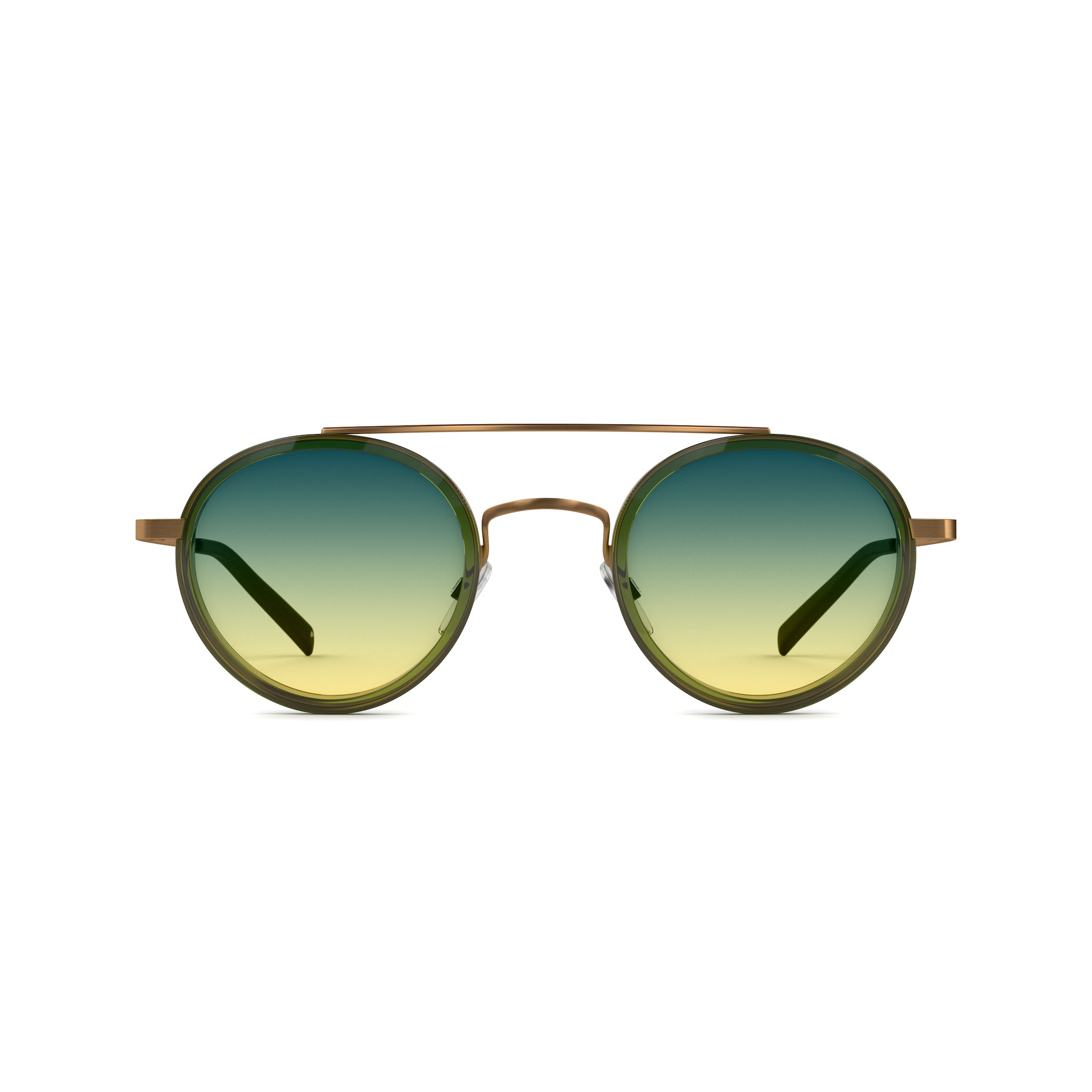 Tens Hoxton Tropic High / Fern Gold Sunglasses 1