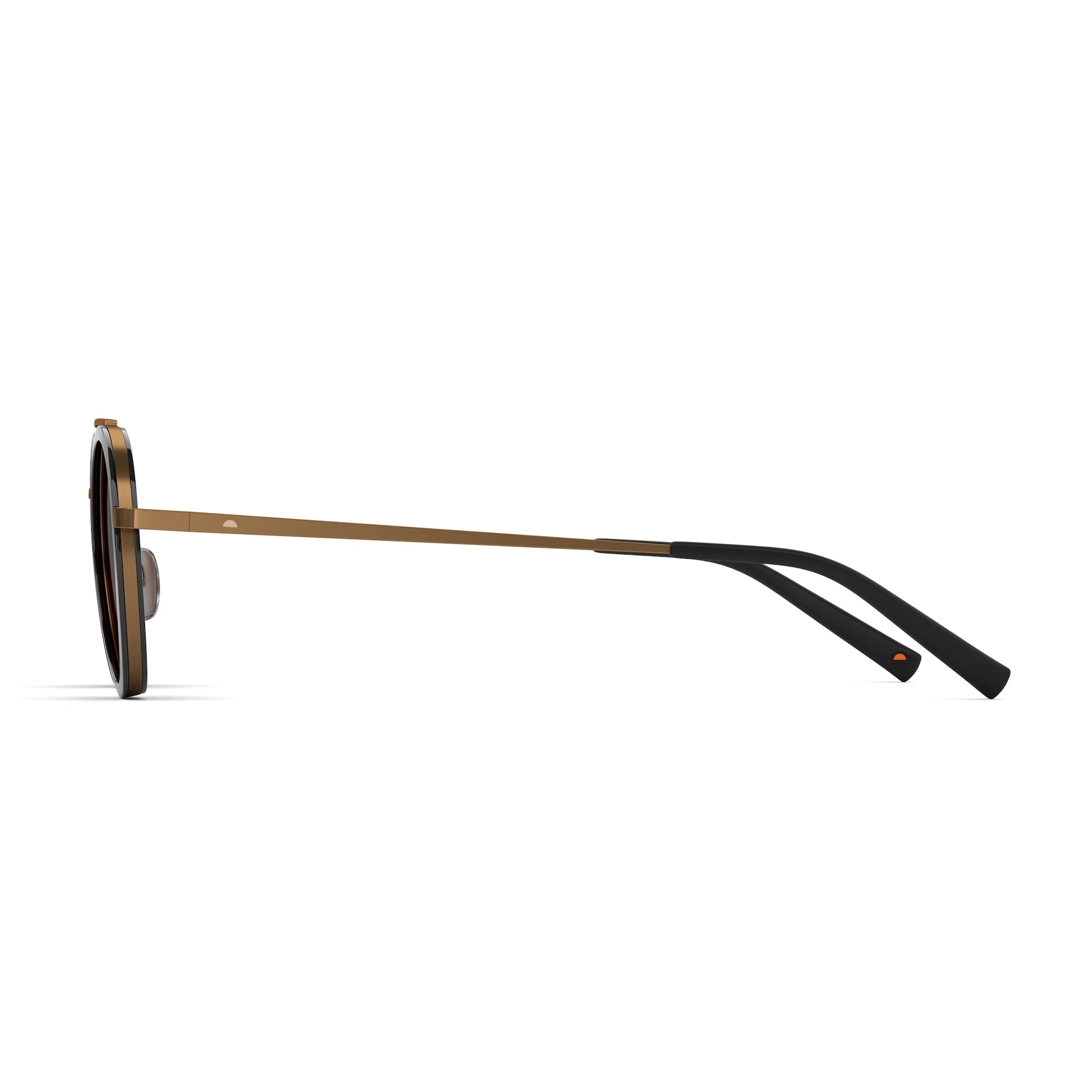 Tens Hoxton Original / Polished Black Gold Sunglasses 3