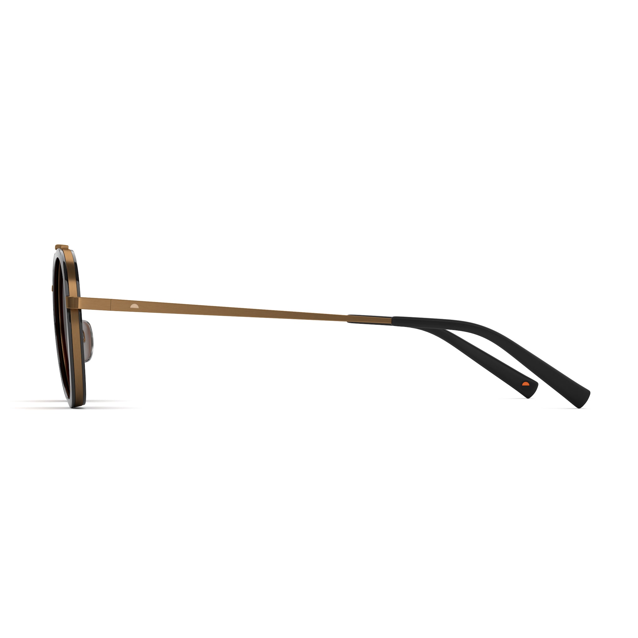 Tens Hoxton Original / Polished Black Gold Sunglasses 3