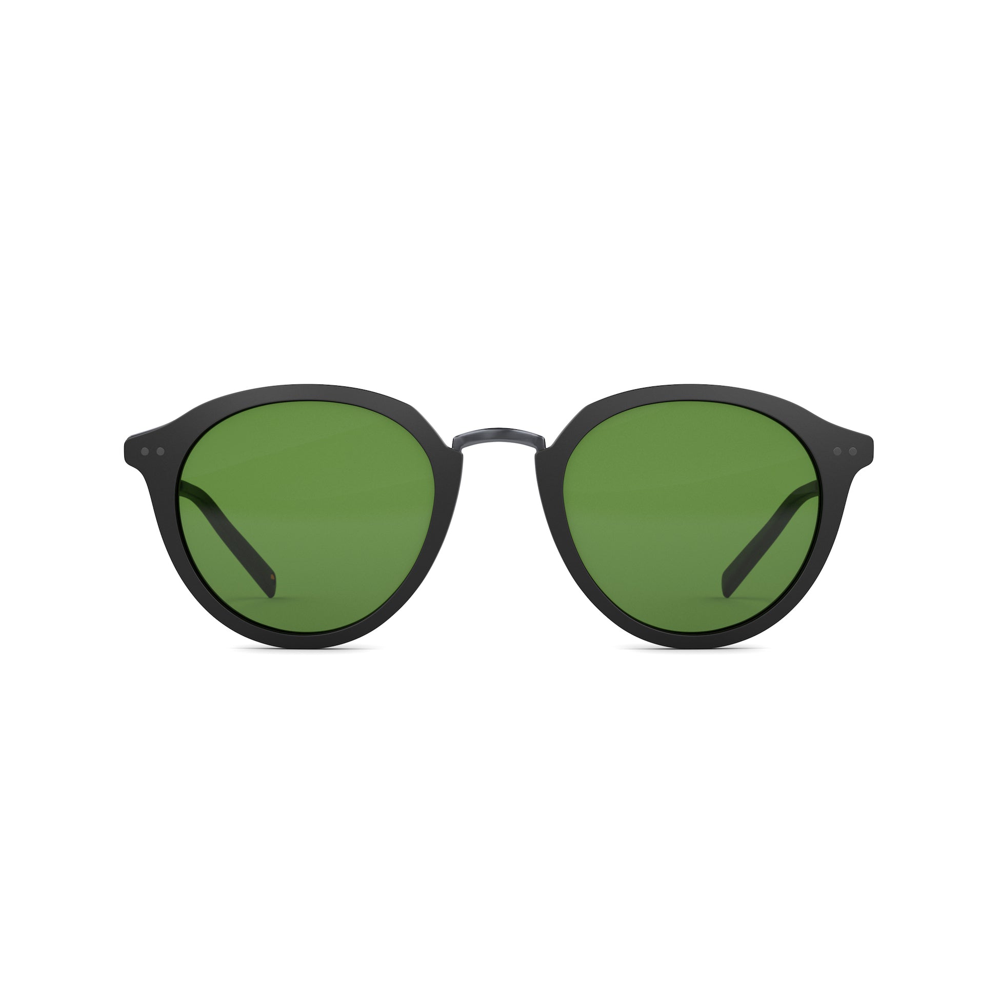 Tens Lane Evergreen / Matte Black Gunmetal Sunglasses 1