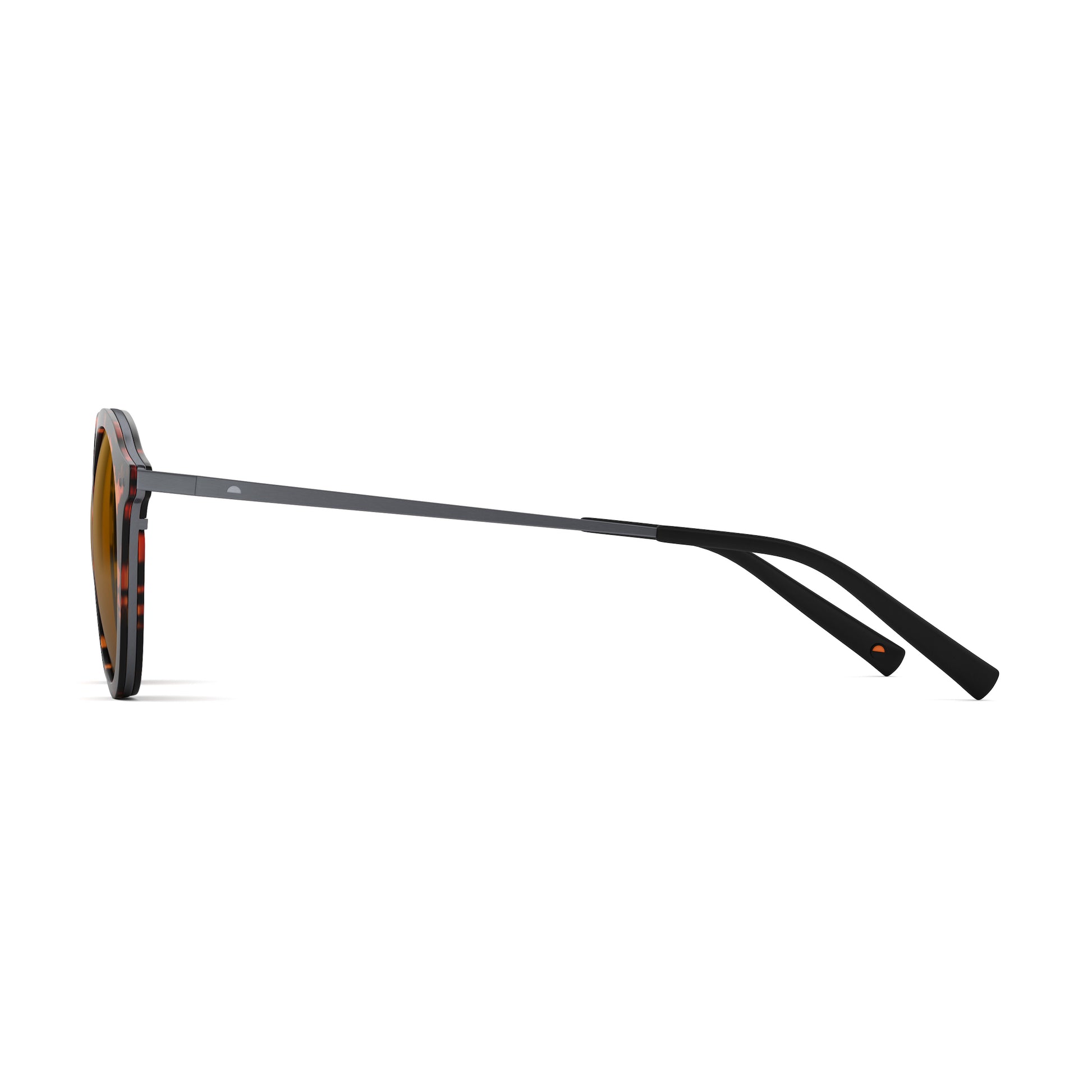 Tens Lane Spectachrome / Matte Dark Tort Gunmetal Sunglasses 3