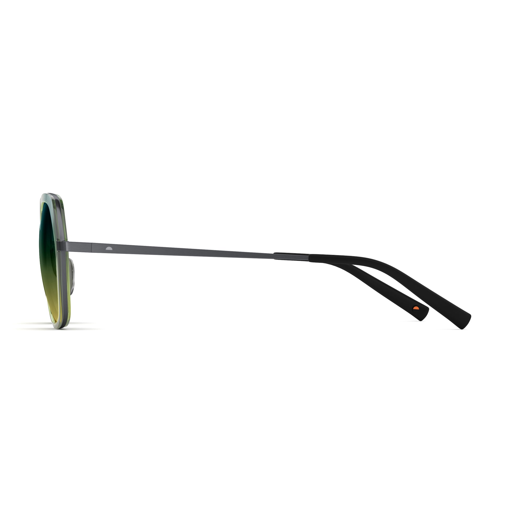Tens Petra Tropic High / Mint Crystal Gunmetal Sunglasses 3