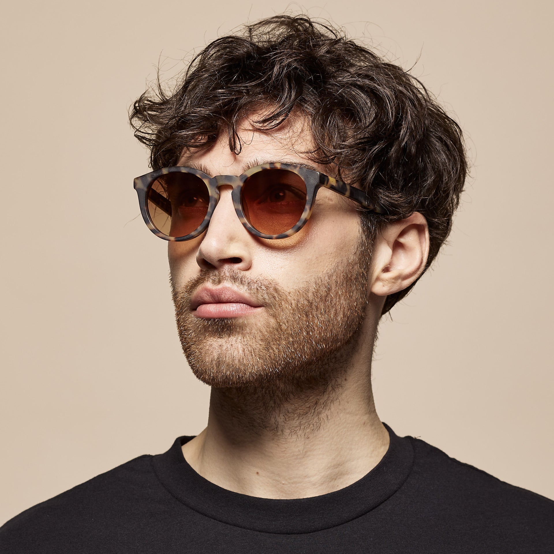 Tens Bailey Original / Matte Light Tort Sunglasses 3