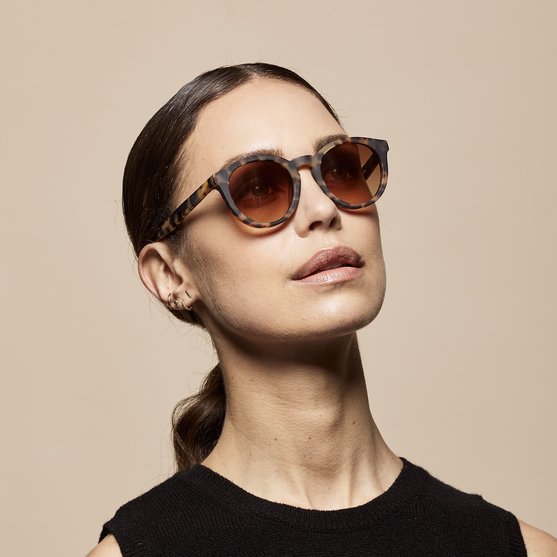 Tens Bailey Original / Matte Light Tort Sunglasses 2