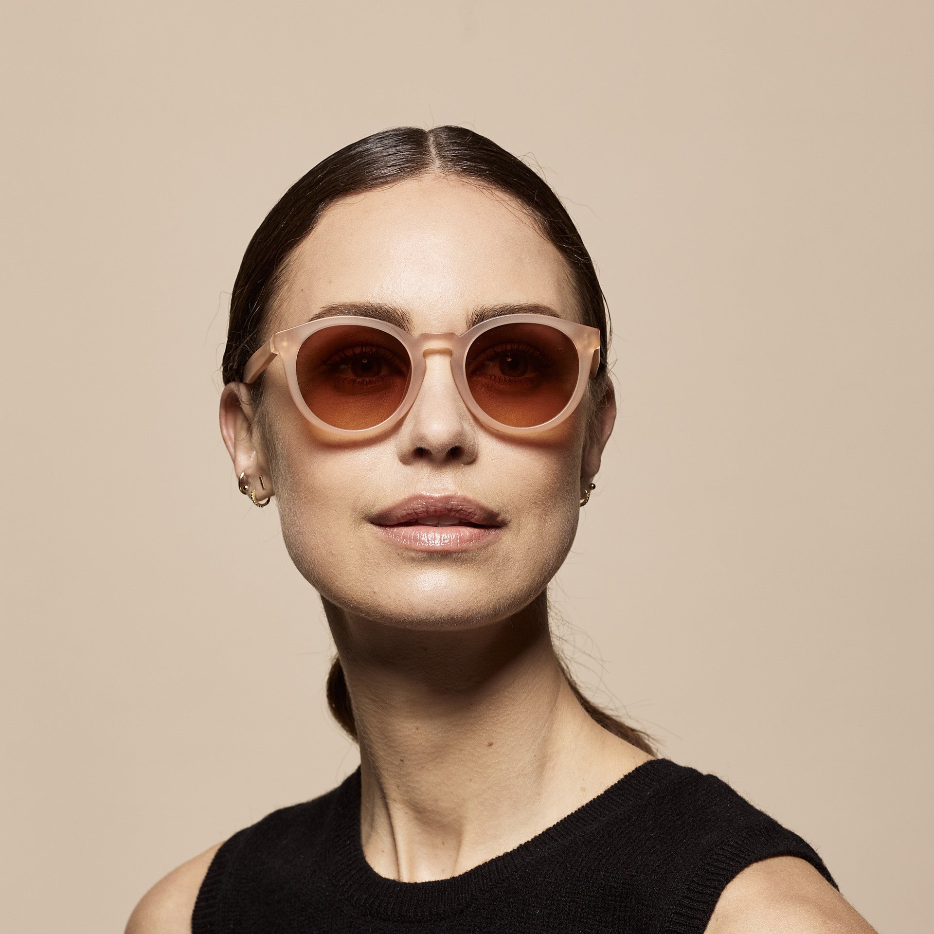 Tens Bailey Original / Matte Peach Sunglasses 4