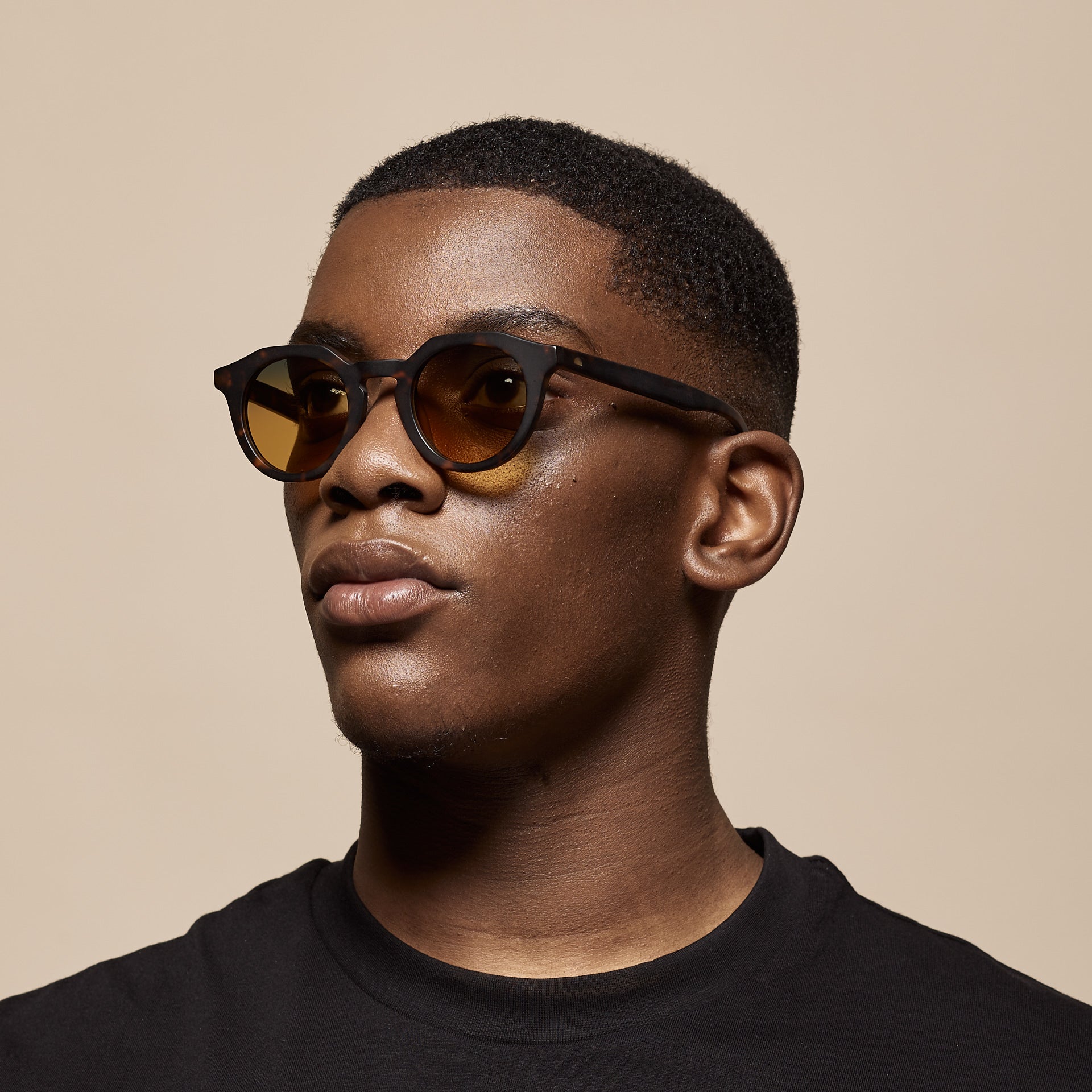 Tens Carter Tropic High / Matte Dark Tort Sunglasses 5