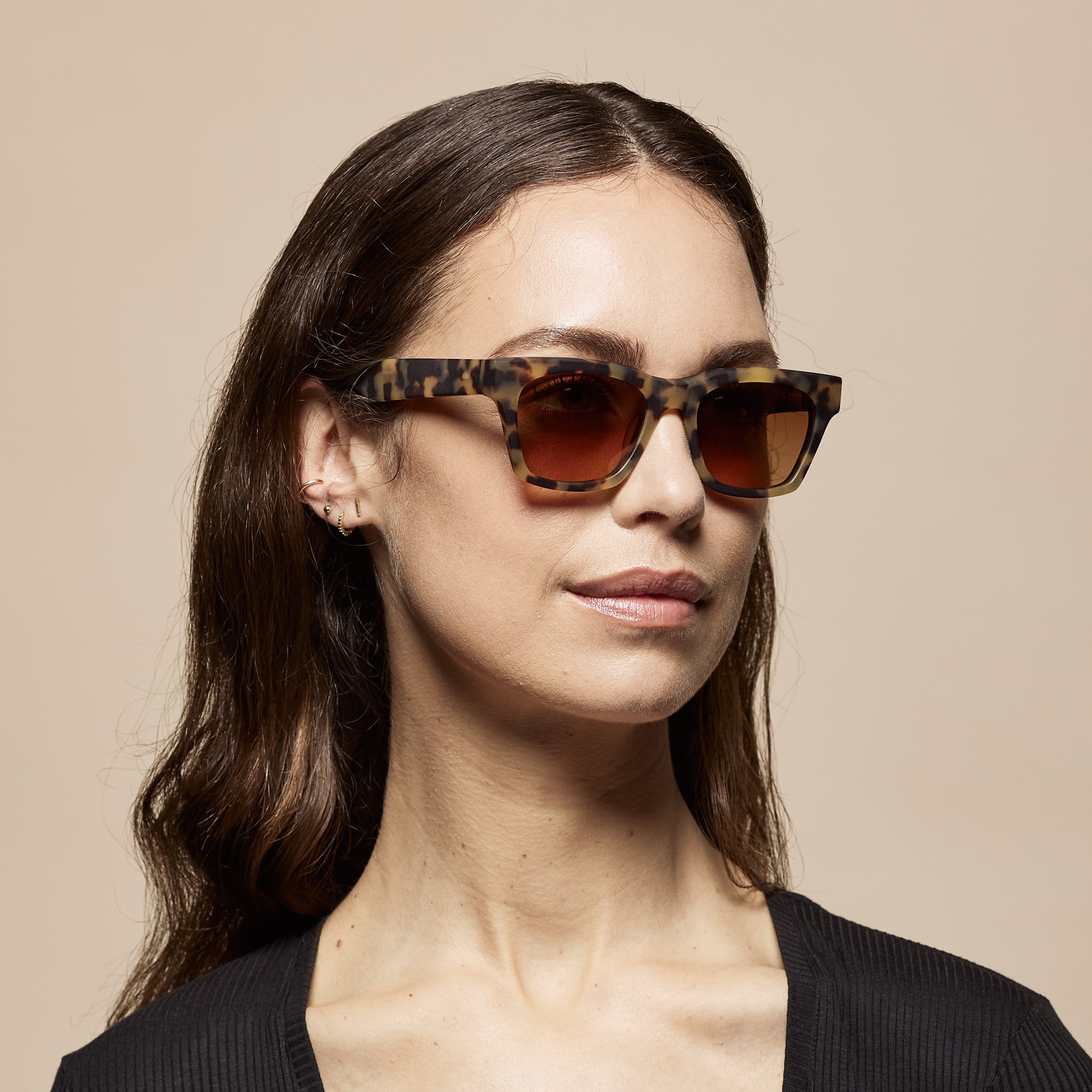 Tens Casey Original / Matte Light Tort Sunglasses 5