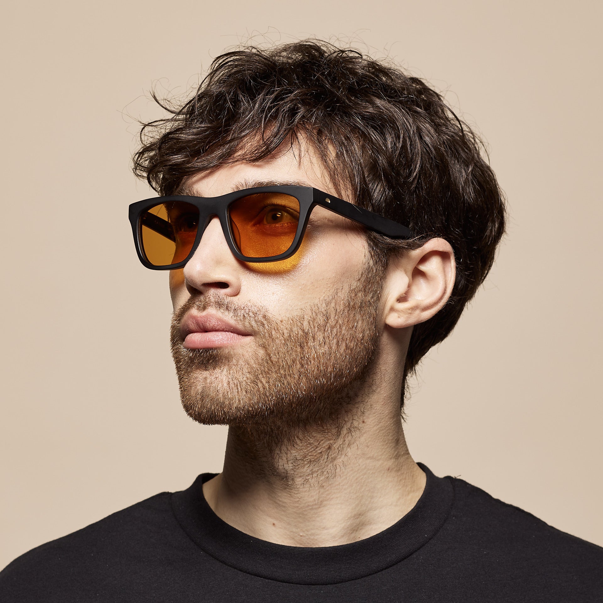 Tens Flint Spectachrome / Matte Black Sunglasses 4