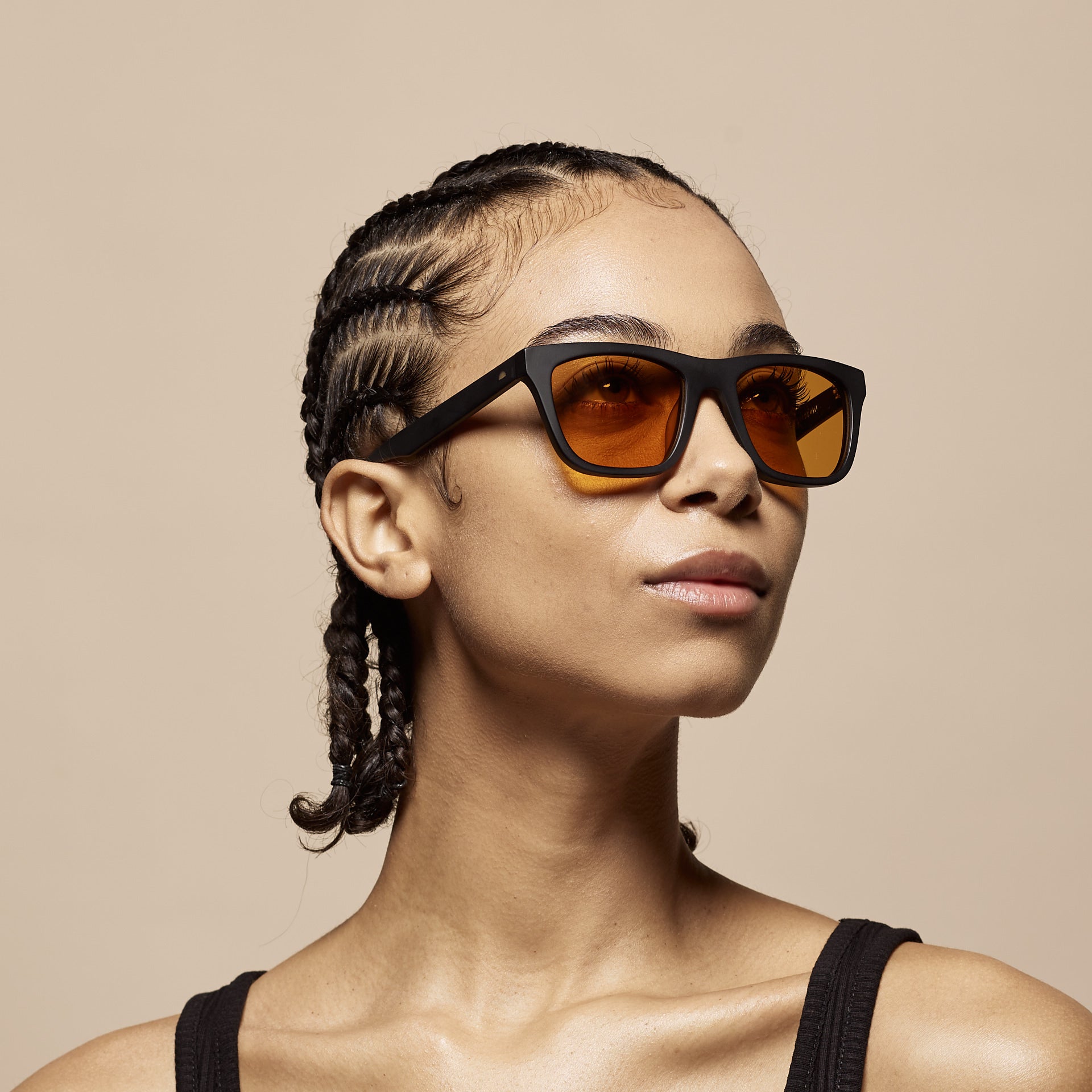 Tens Flint Spectachrome / Matte Black Sunglasses 5