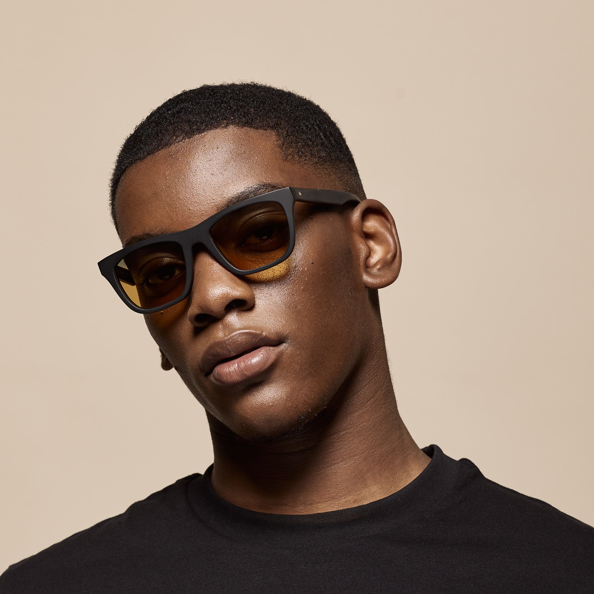 Tens Flint Tropic High / Matte Black Sunglasses 4
