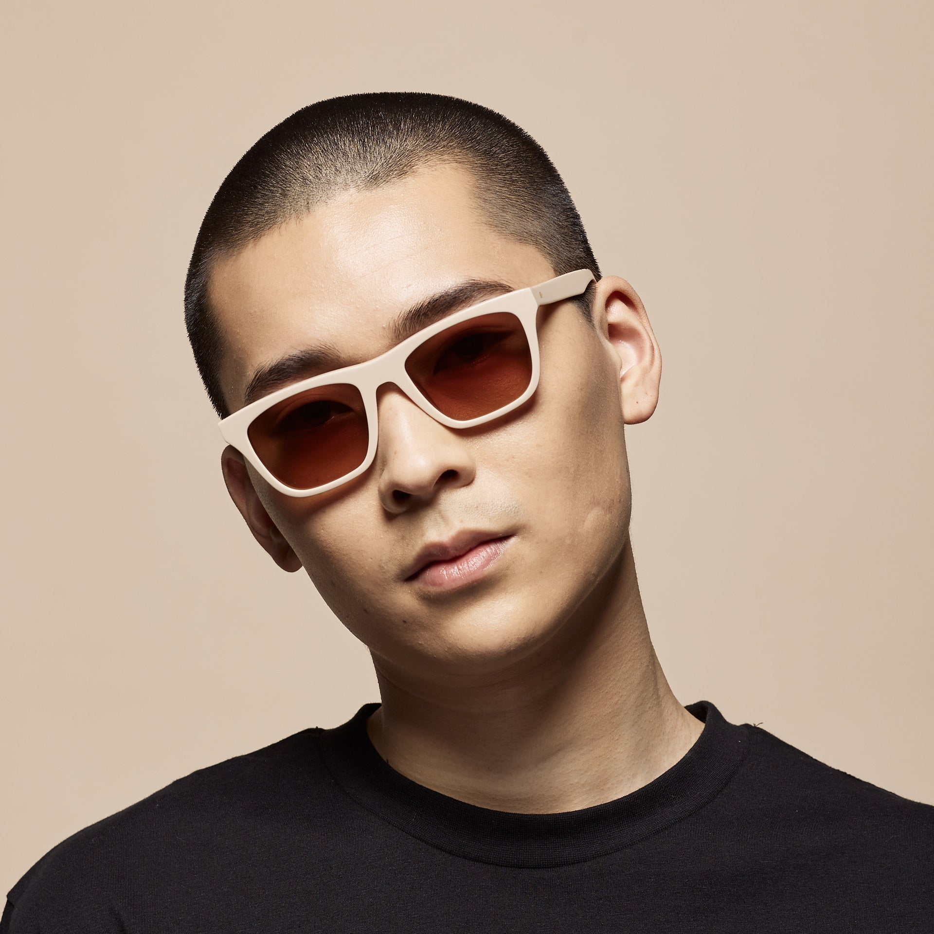 Tens Flint Original / Polished Ivory Sunglasses 5