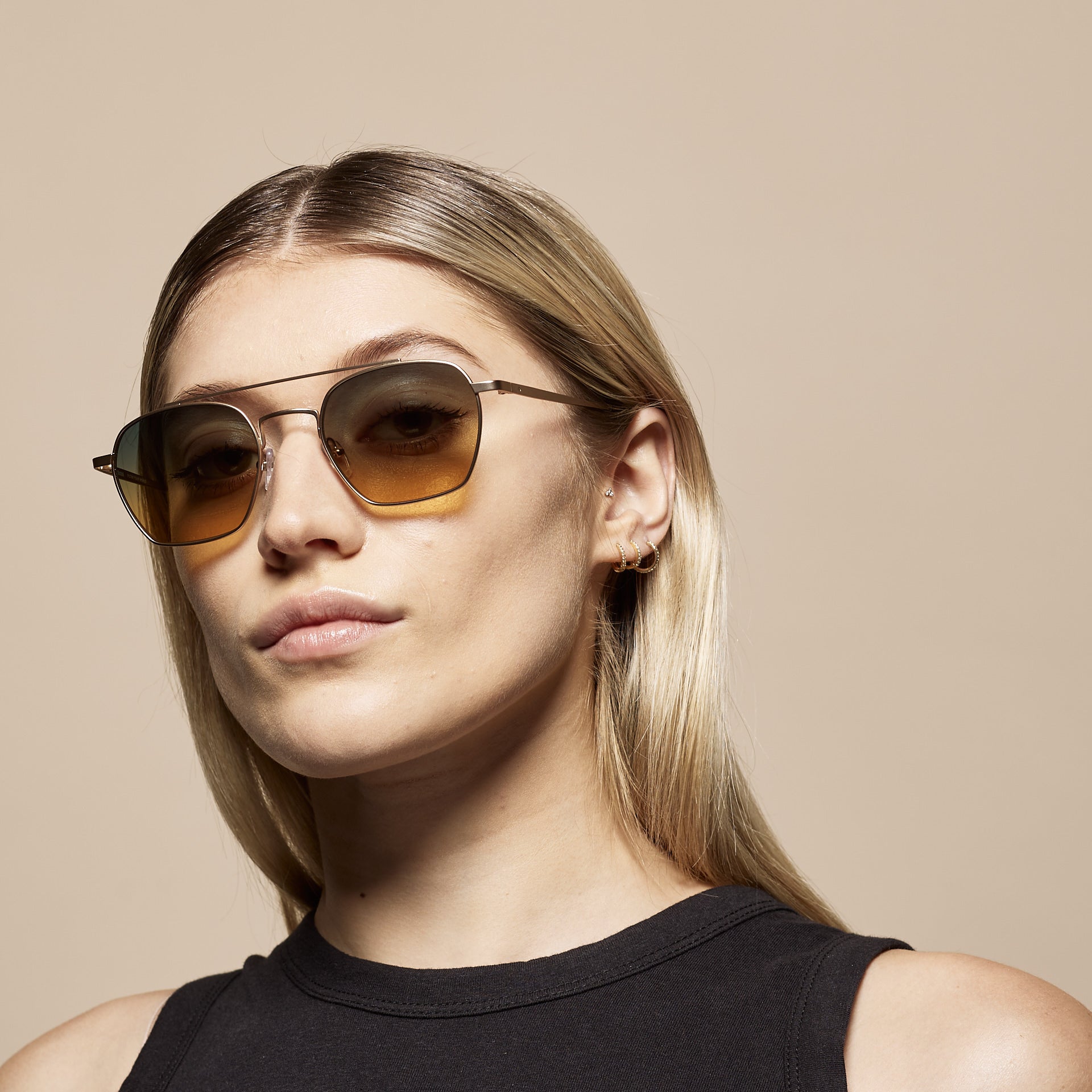 Tens Forrest Tropic High / Gold Sunglasses 5