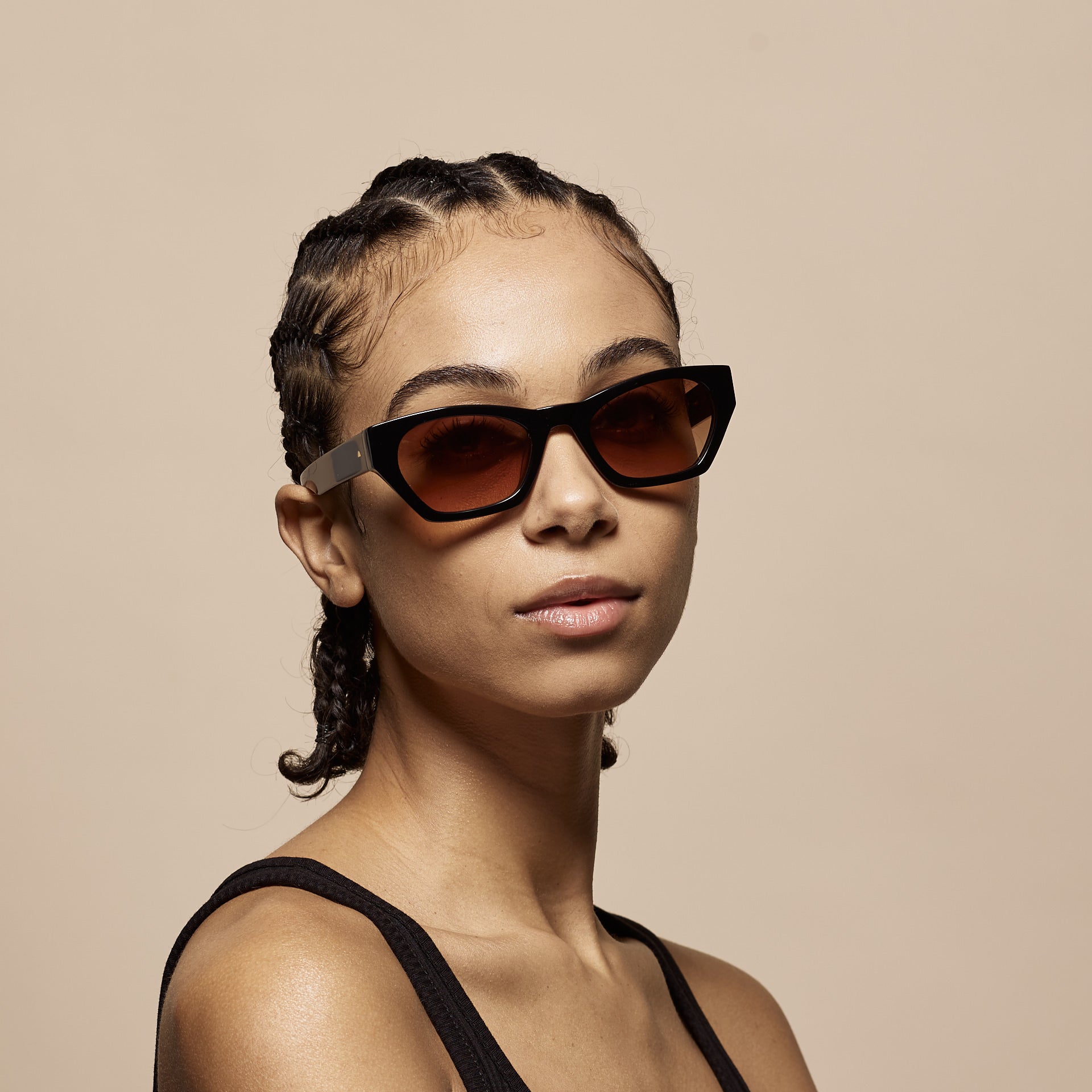 Tens Frankie Original / Polished Black Sunglasses 4