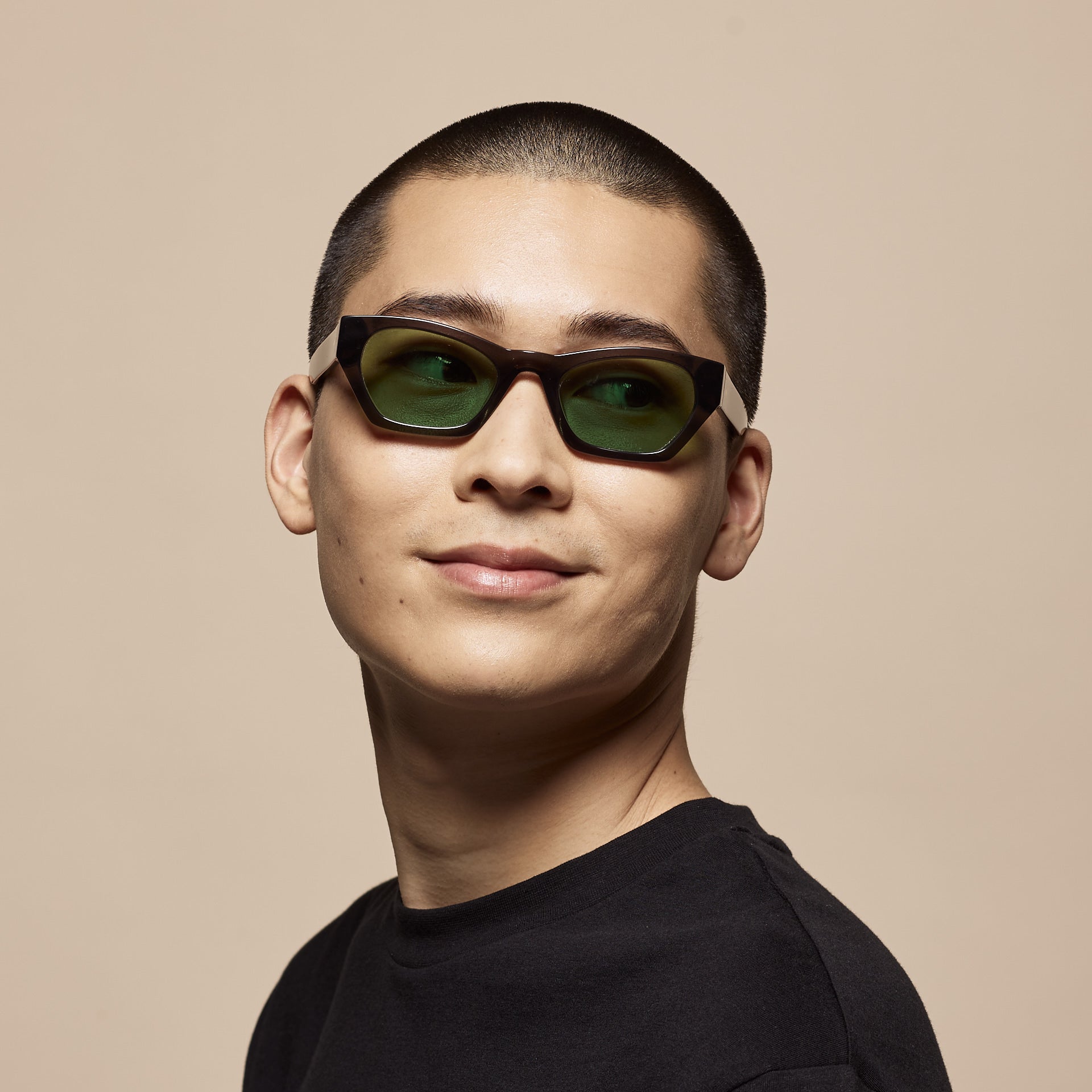 Tens Frankie Evergreen / Charcoal Sunglasses 3