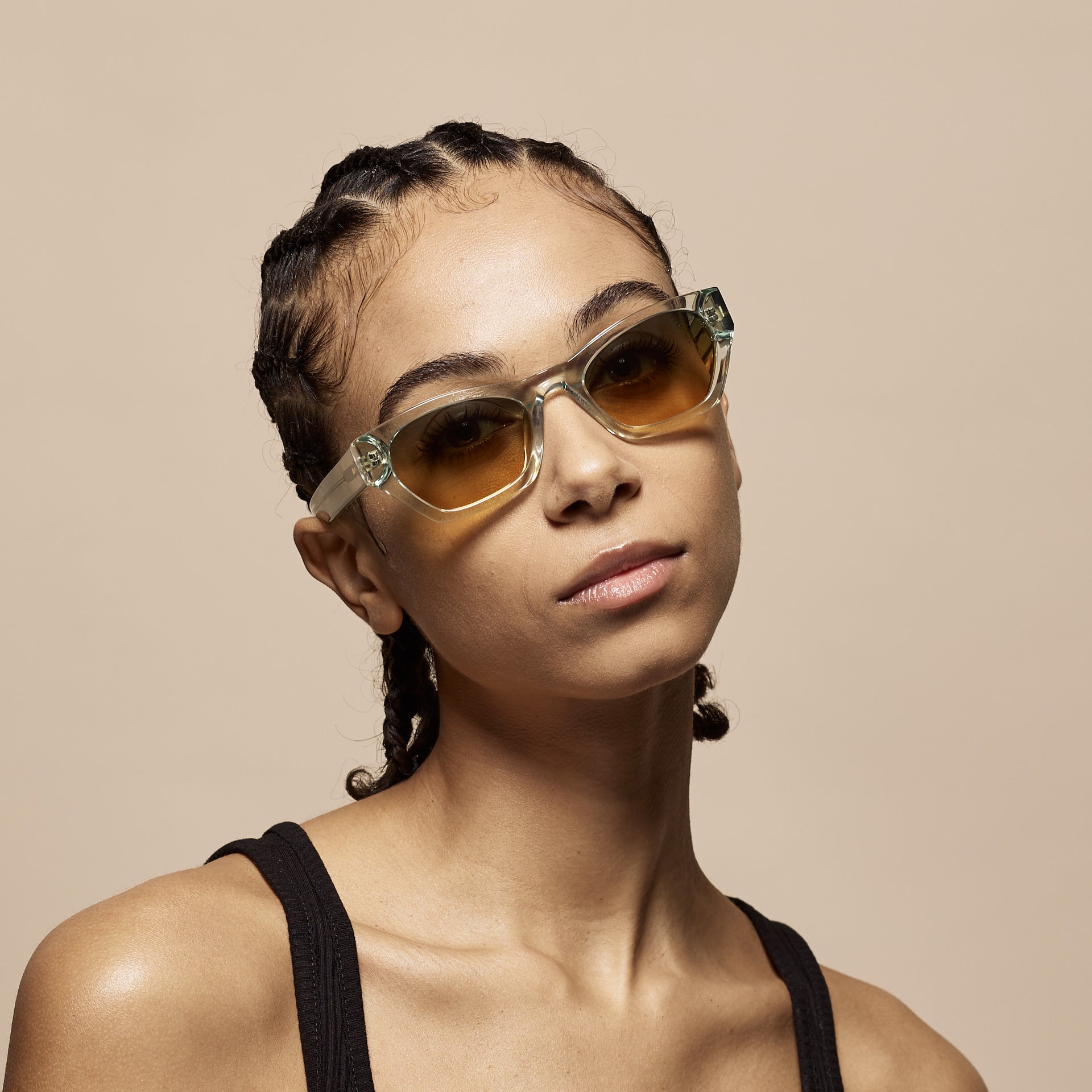 Tens Frankie Tropic High / Mint Crystal Sunglasses 4
