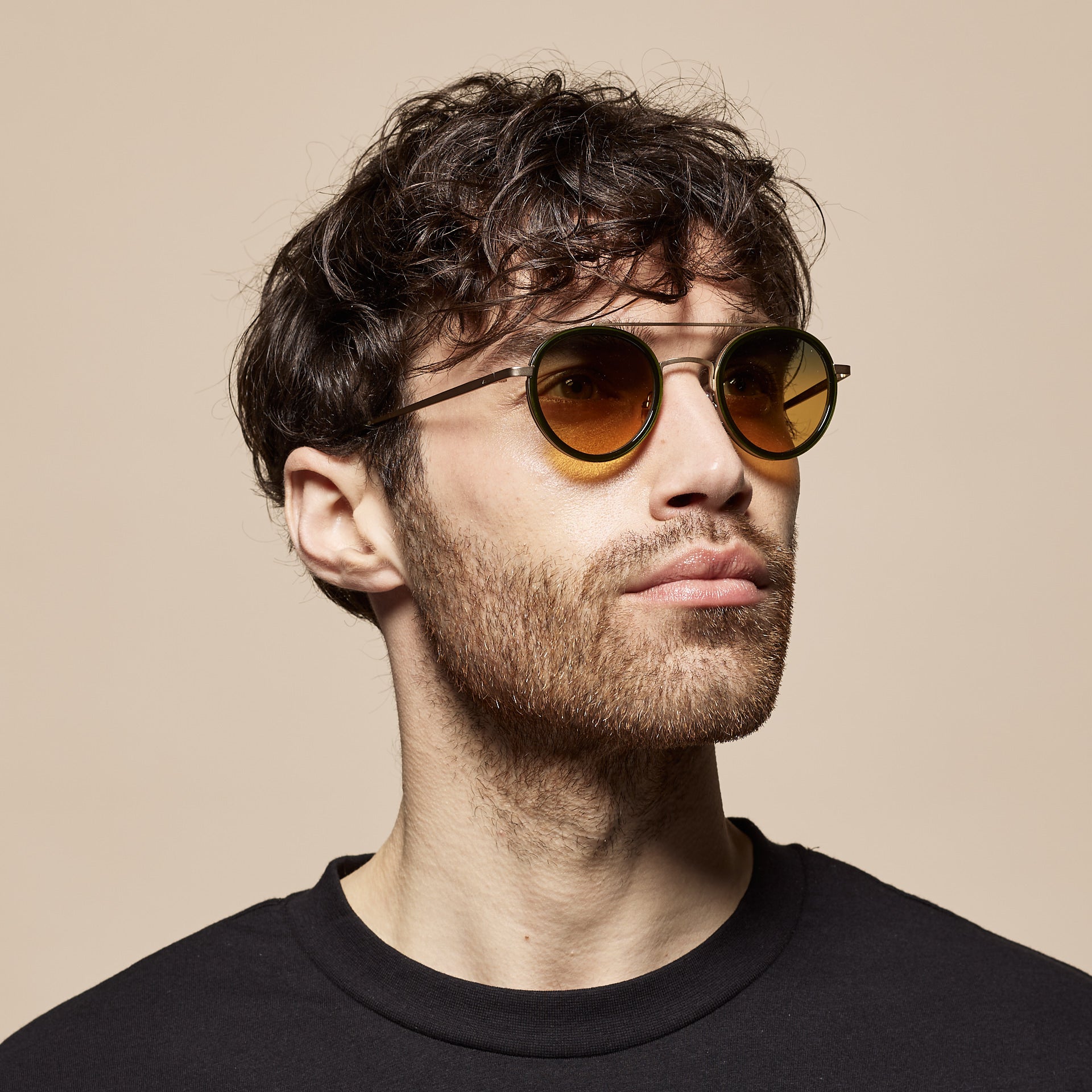 Tens Hoxton Tropic High / Fern Gold Sunglasses 4