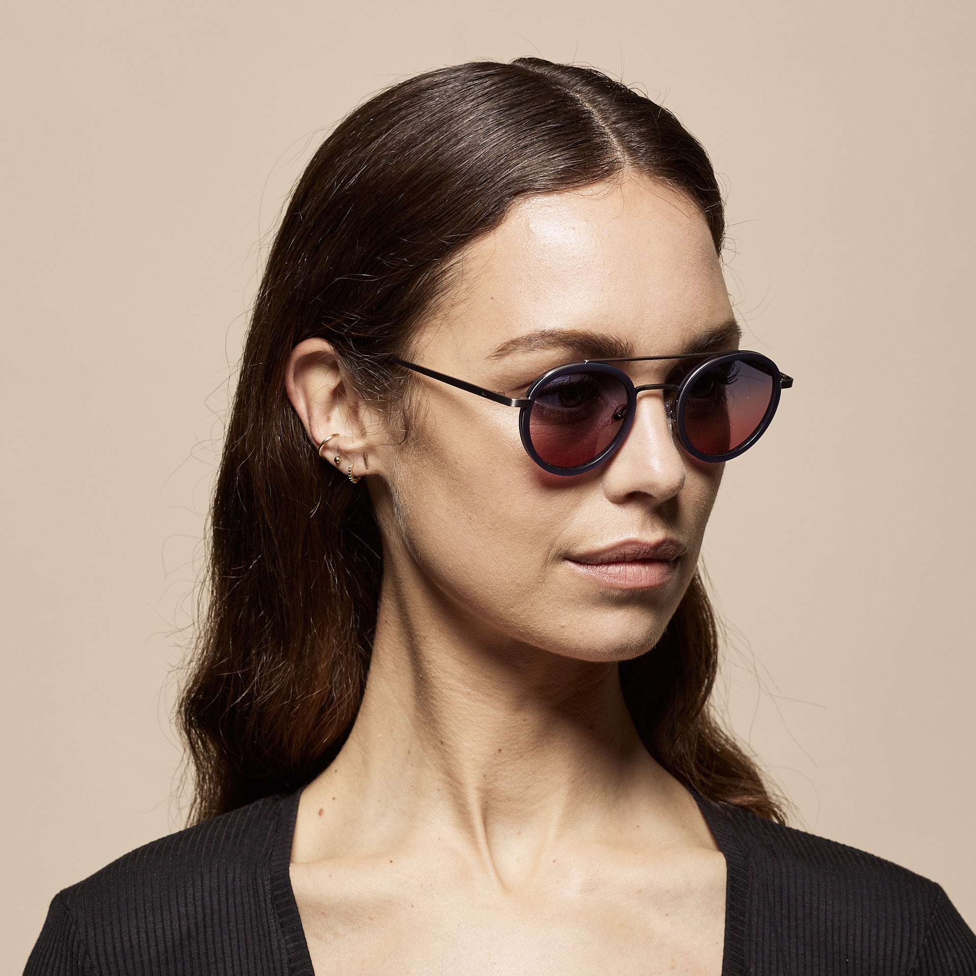 Tens Hoxton Boulevard / Midnight Gunmetal Sunglasses 5
