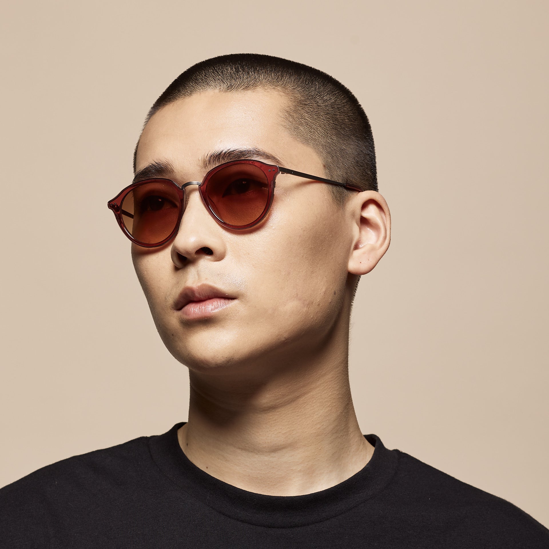 Tens Lane Original / Ruby Crystal Gunmetal Sunglasses 5