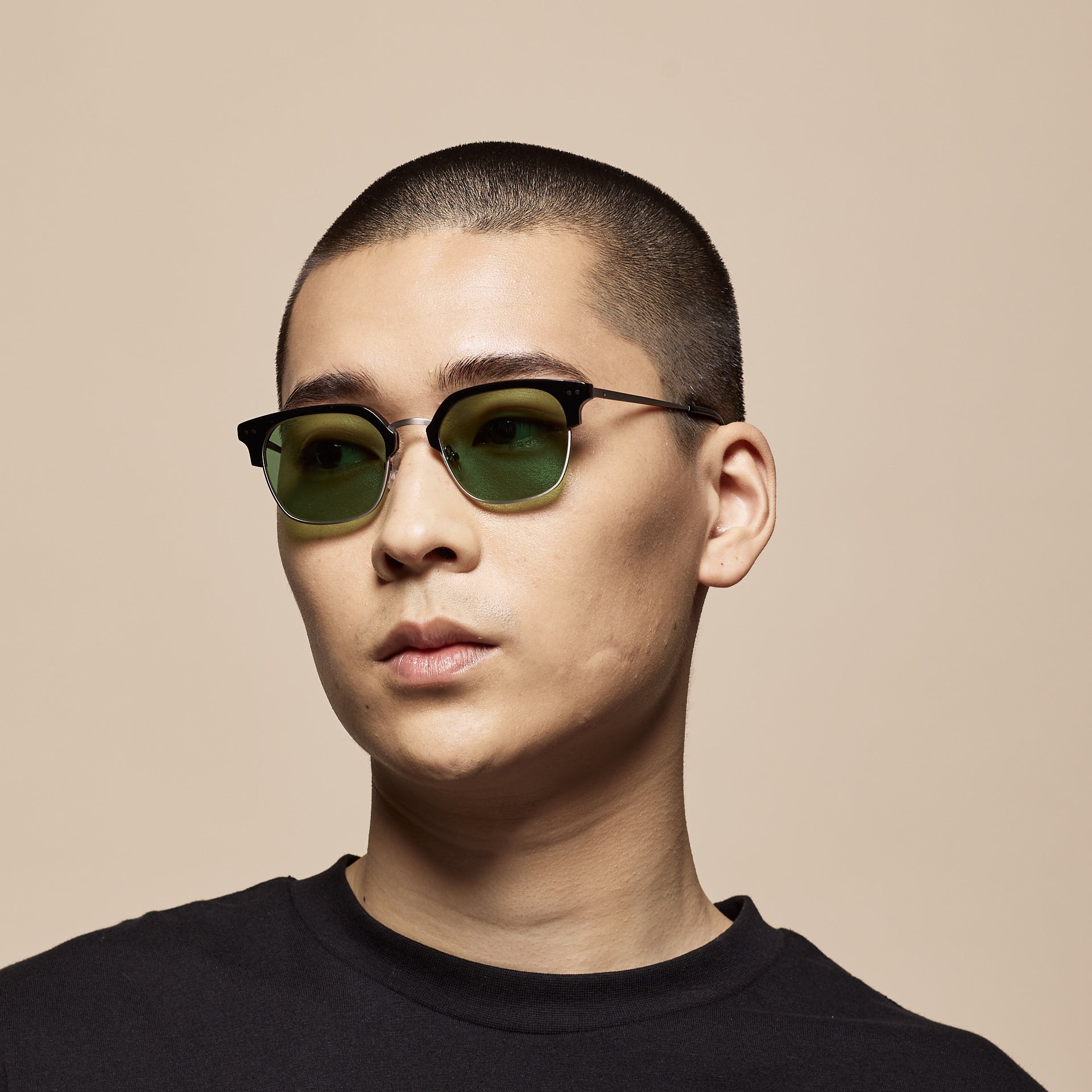 Tens Larsson Evergreen / Polished Black Gunmetal Sunglasses 2