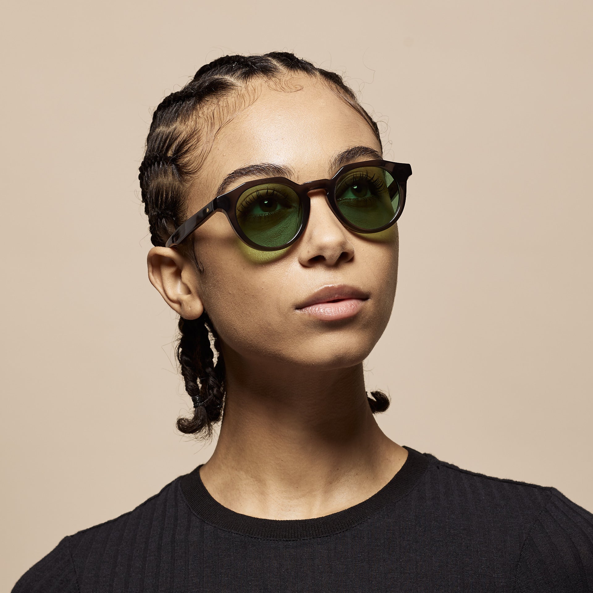 Tens Rae Evergreen / Charcoal Sunglasses 2