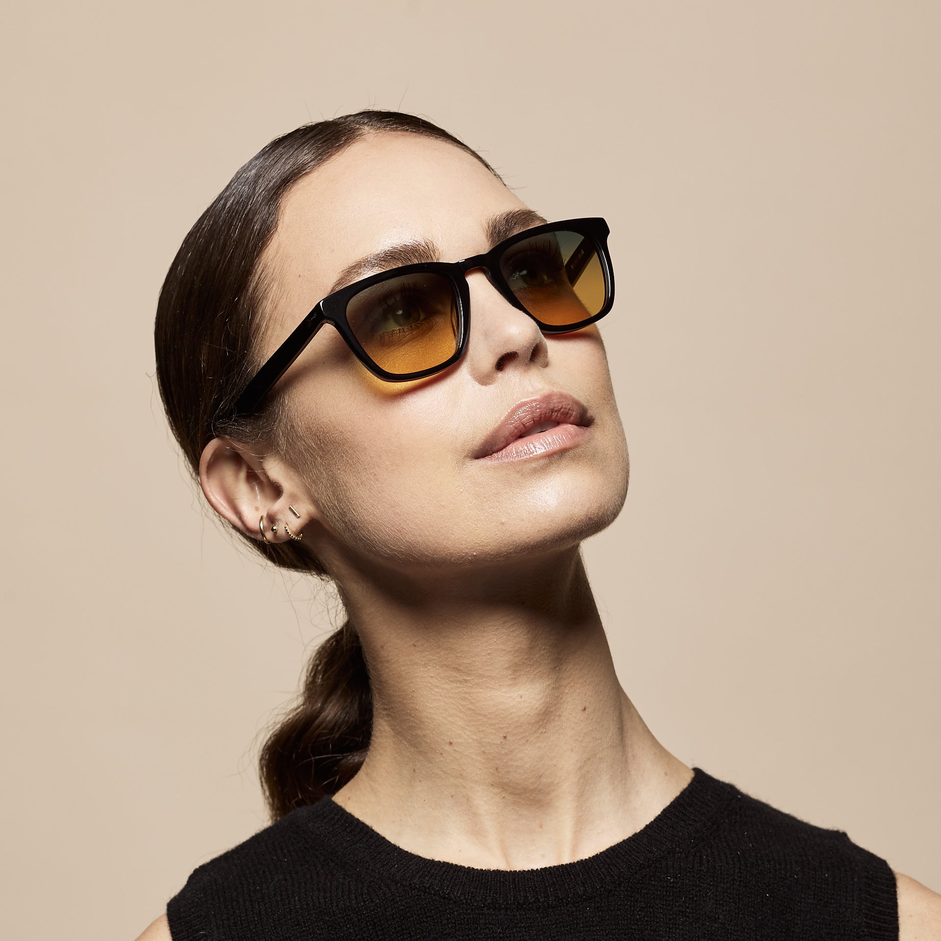 Tens Weston Tropic High / Polished Black Sunglasses 5
