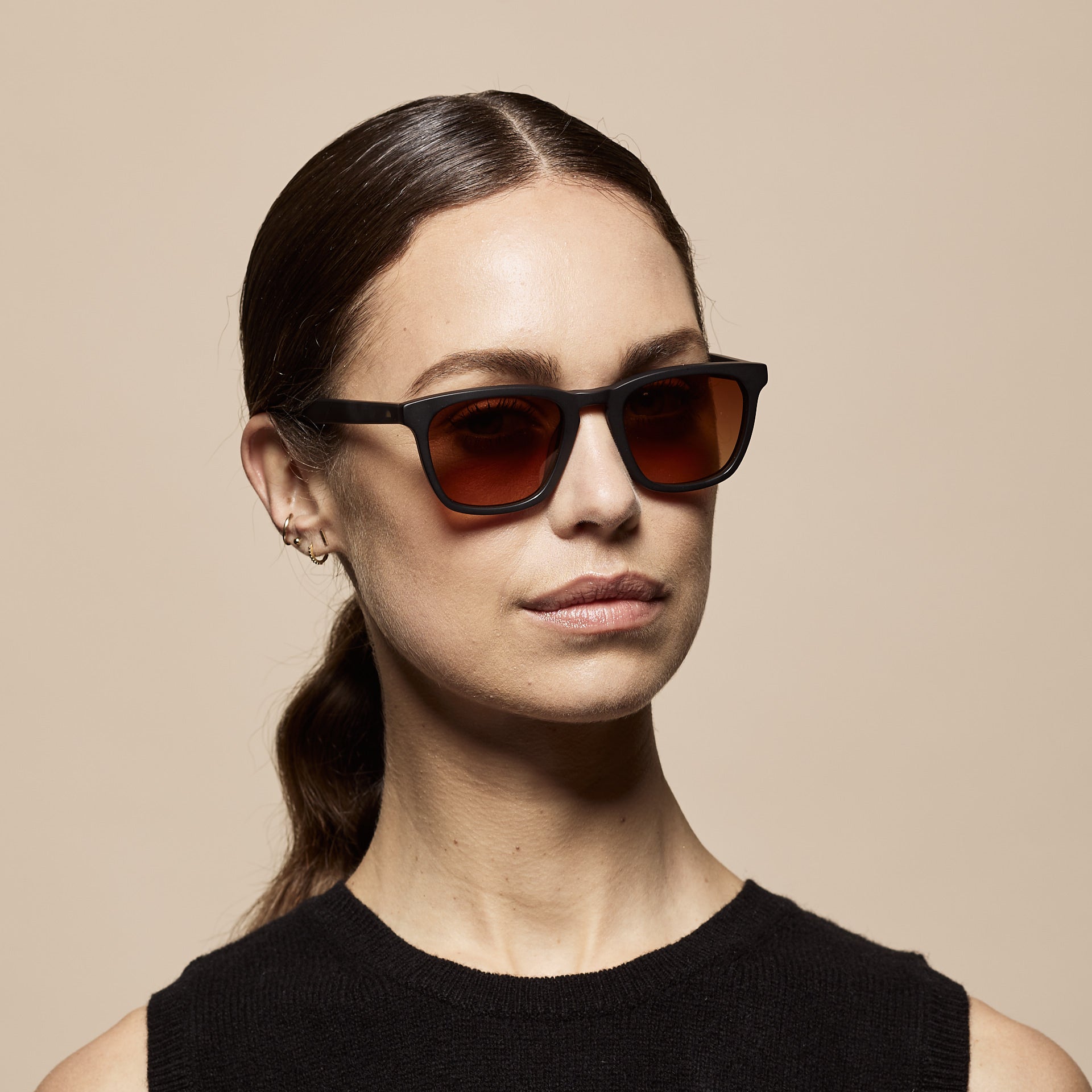 Tens Weston Original / Matte Black Sunglasses 5