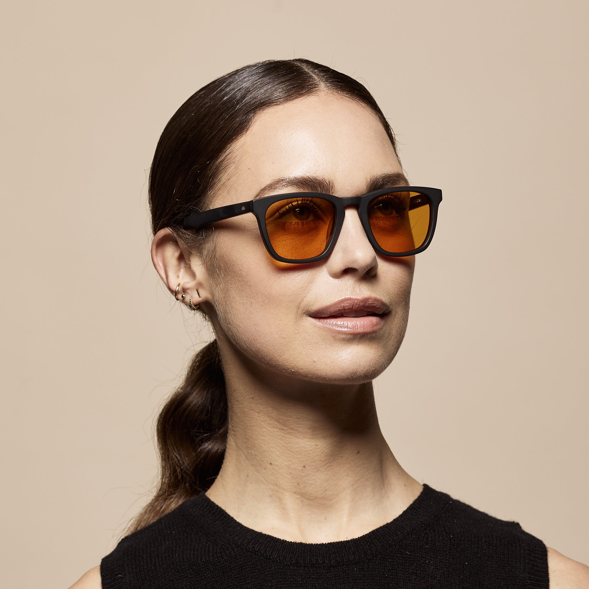 Tens Weston Spectachrome / Matte Black Sunglasses 5